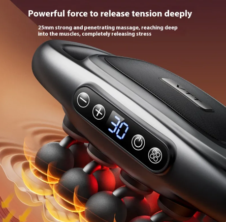 Deep Tissue Muscle Massage Gun, 8/16 Heads