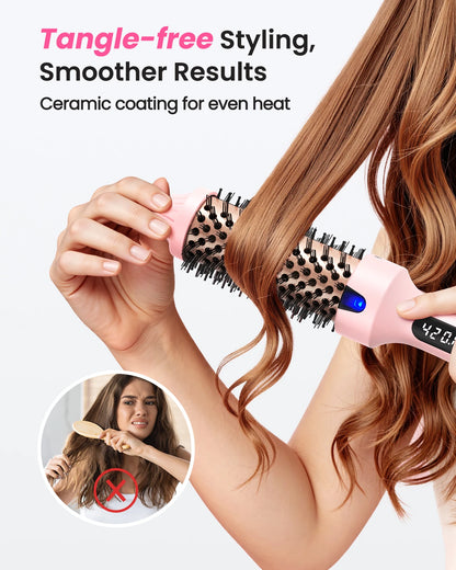 Fast-Style Blowout Heated Round Brush